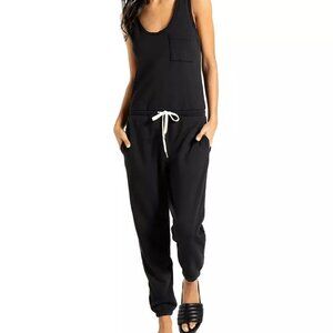 New n:PHILANTHROPY Opal Sleeveless Black Knit Drawstring Jumpsuit XS
